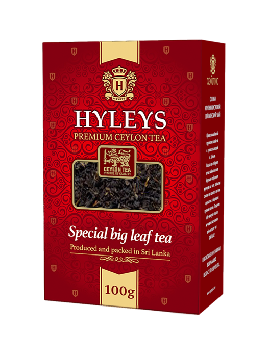 HYLEYS  LIŚĆ SPECIAL BIG  MOROON 100g*24
