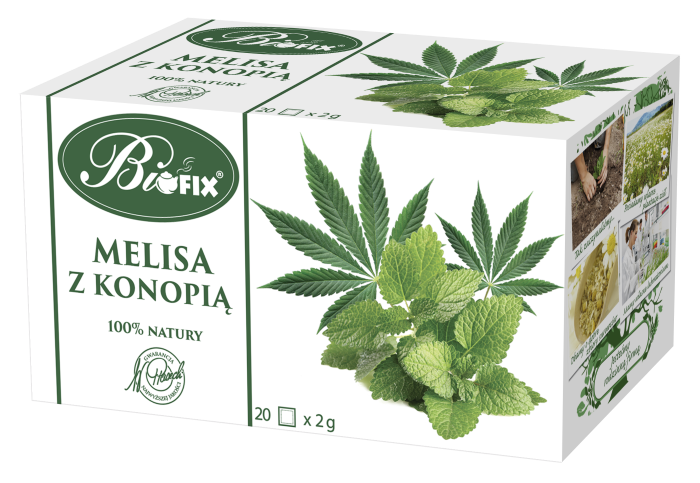 BIFIX EX. ZIOŁ.MELISA  KONOPIA/2g*10