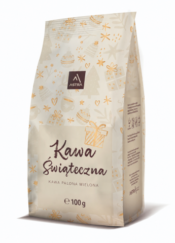  ASTRA kawa ŚWIĄTECZNA Crema drobno mielona 100g*20