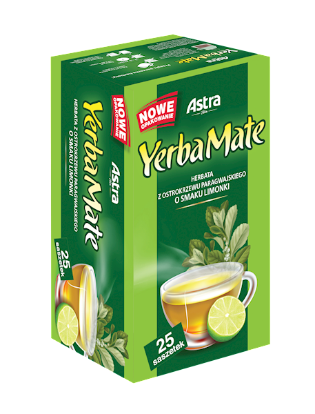 ASTRA EX YERBA MATE Z LIMONKĄ 20/1,5g*6