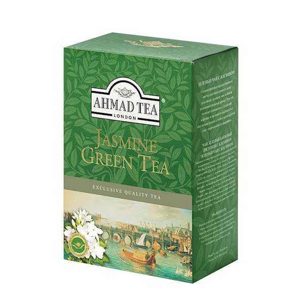 AHMAD LIŚĆ JAŚMIN GREEN 100g*24