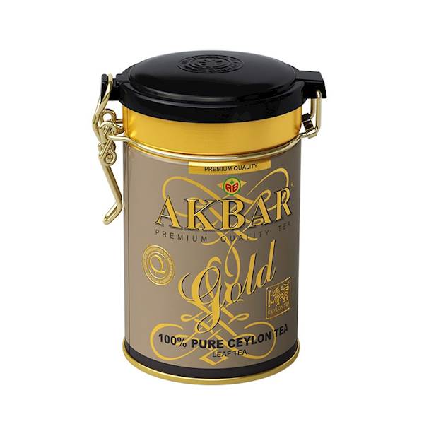 AKBAR LIŚĆ PUSZKA GOLD 100g*12