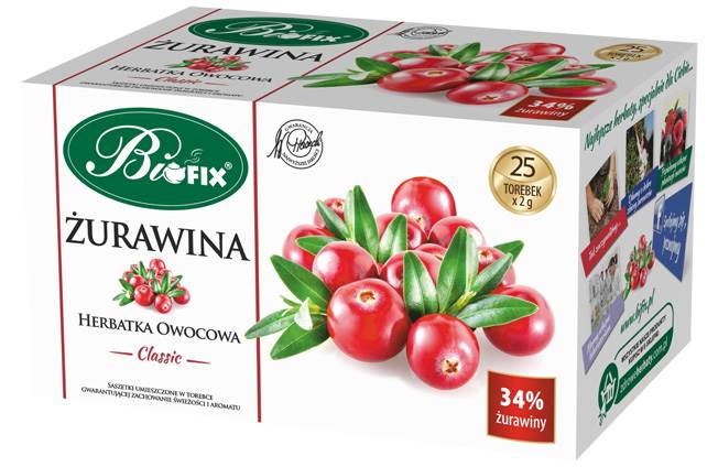 BIFIX EX.CLASSIC ŻURAWINA 25/2g*10
