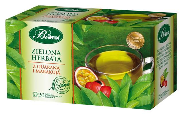 BIFIX EX.ZIELONA Z GUARANĄ I MARAKUJĄ 20/2g*10