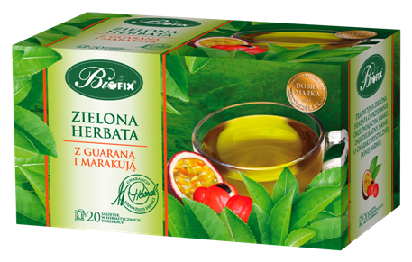BIFIX EX.ZIELONA Z GUARANĄ I MARAKUJĄ 20/2g*10