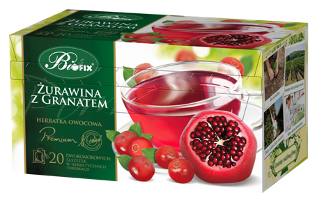 BIFIX EX PREMIUM ŻURAWINA GRANAT 20/2g*10