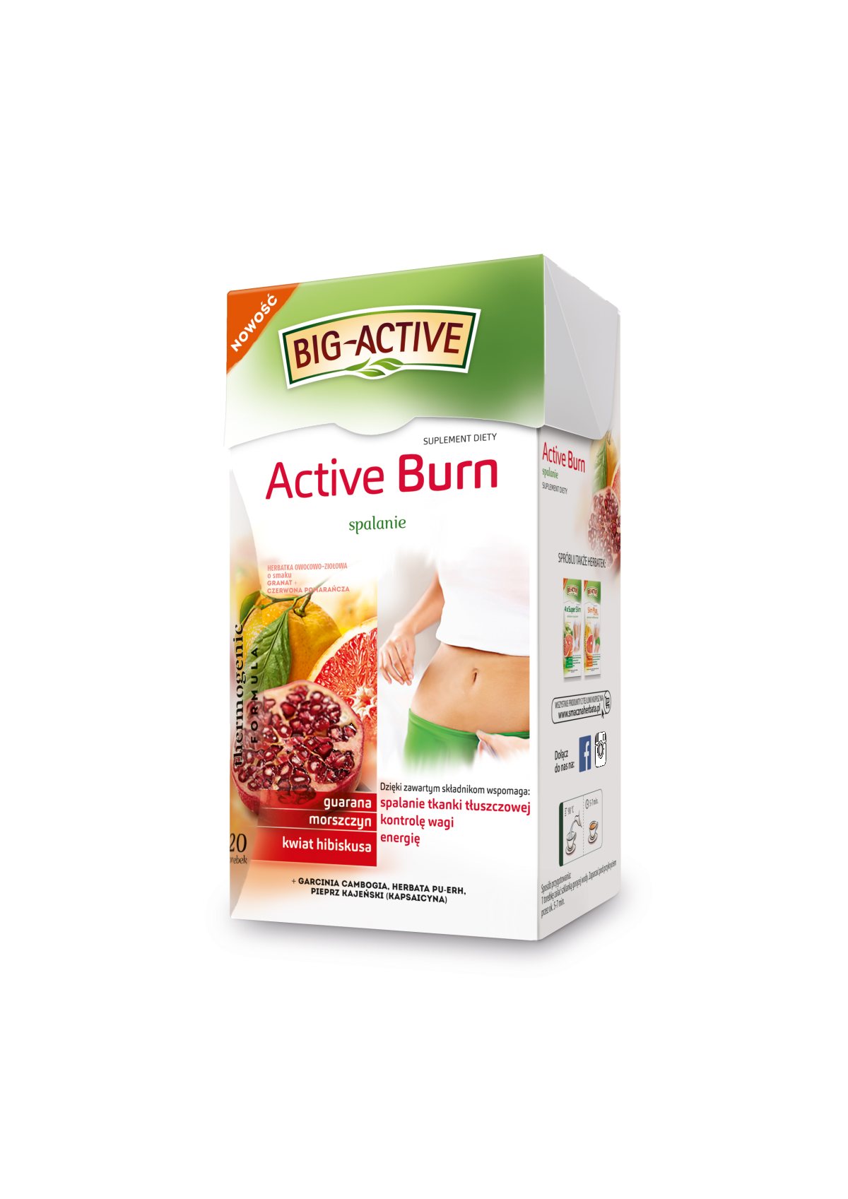 BIG-A EX  SPALANIE Active Burn 20/2g*10