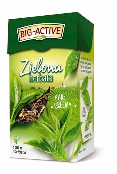 BIG-A LIŚĆ ZIEL PURE GREEN 100g*12