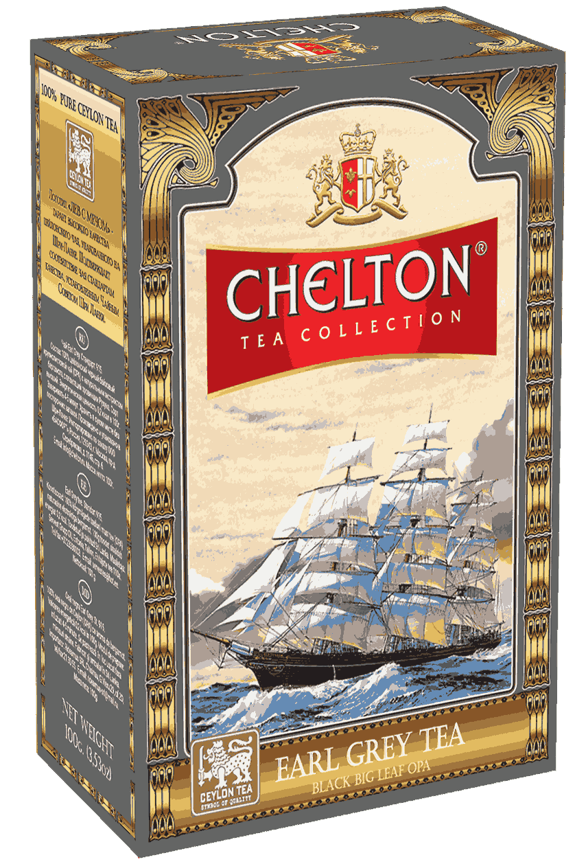 CHELTON LIŚĆ EARL GREY 100g*24