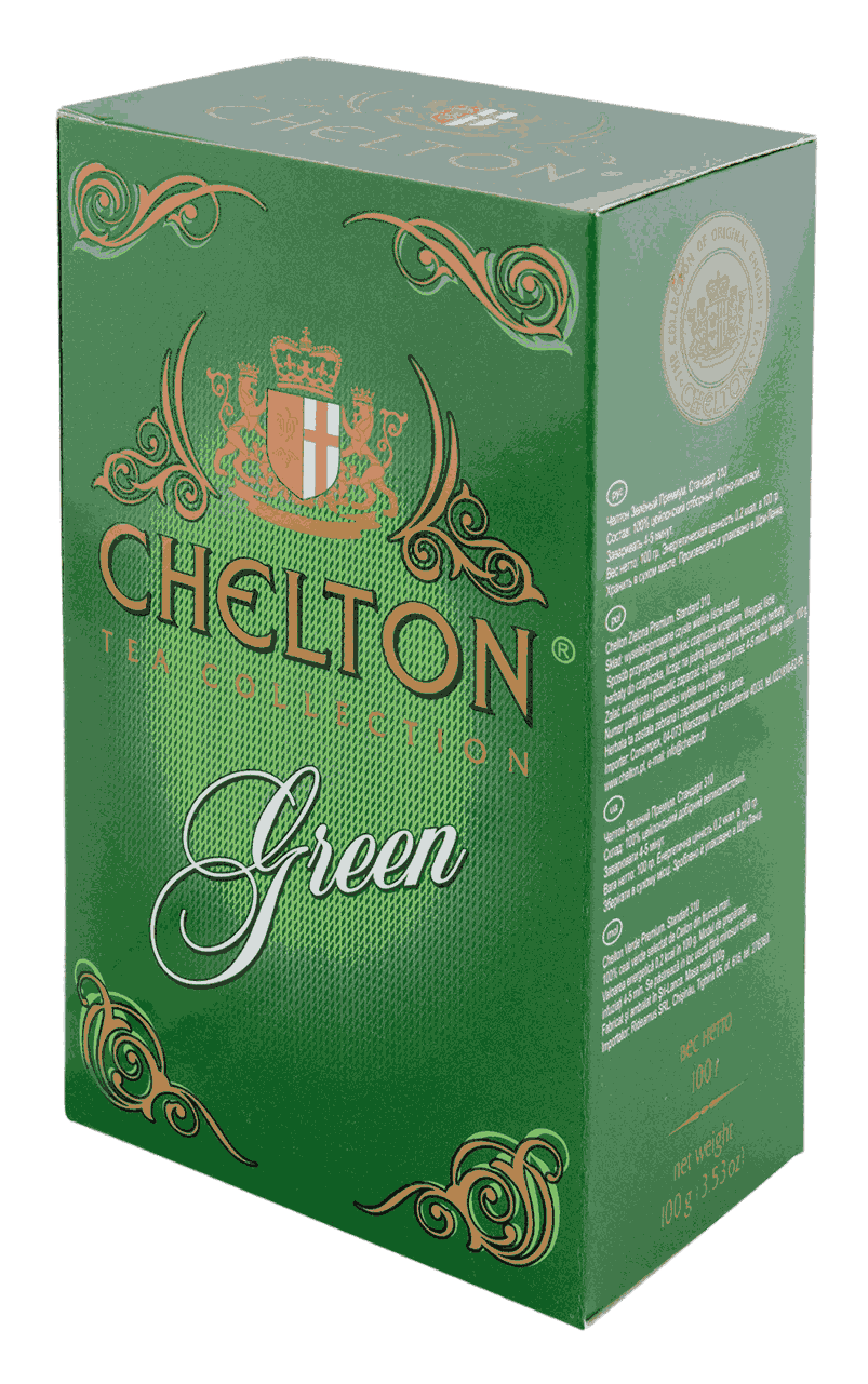 CHELTON LIŚĆ GREEN 100g*24