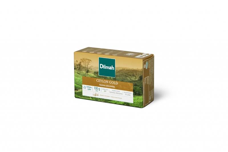 DILMAH LIŚĆ GOLD CEYLON 100g*48