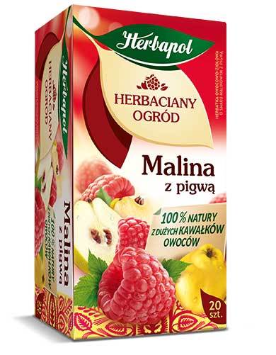 HERBAPOL EX HO MALINA Z PIGWĄ 20/4g*12