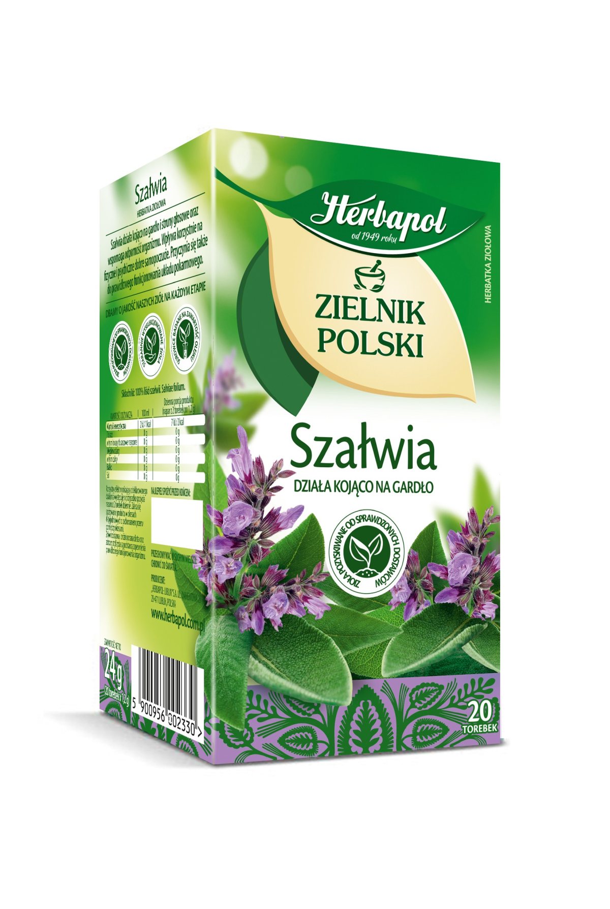 HERBAPOL EX SZAŁWIA 20/1,2g*12