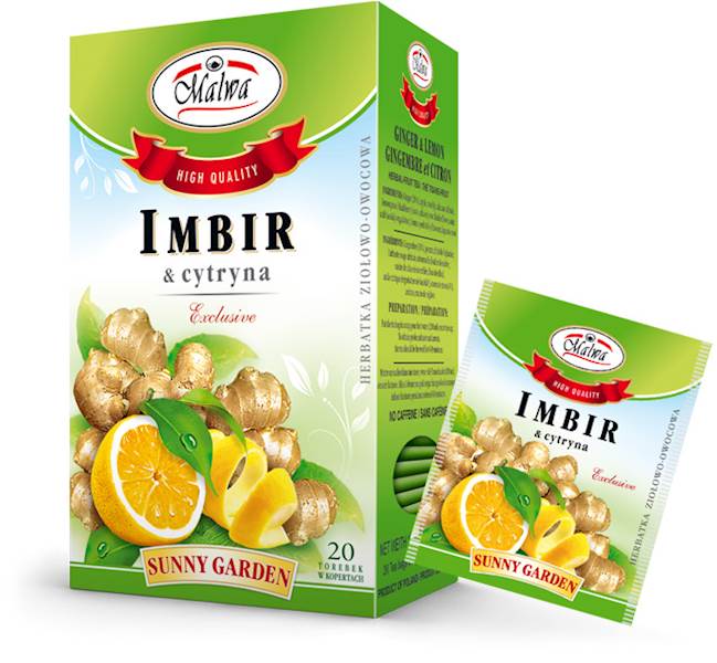 MALWA SG IMBIR CYTRYNA 20/2g*8
