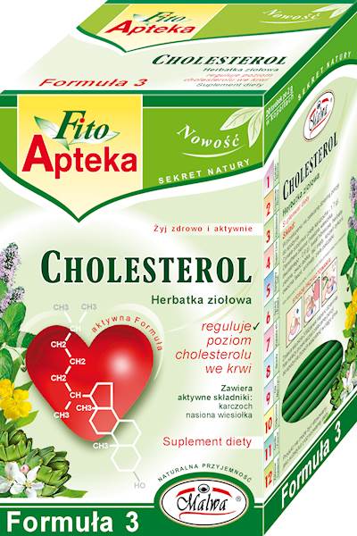 MALWA FITO APTEKA CHOLESTEROL 20/2g*8