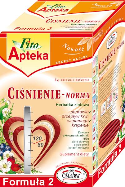 MALWA FITO APTEKA CIŚNIENIE 20/2g*10