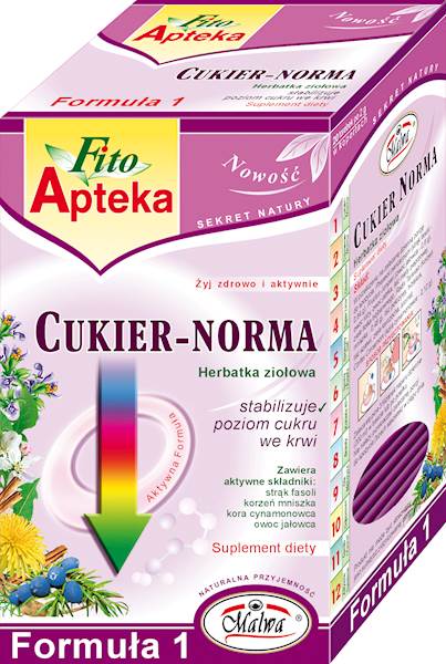 MALWA FITO APTEKA CUKIER 20/2g*8
