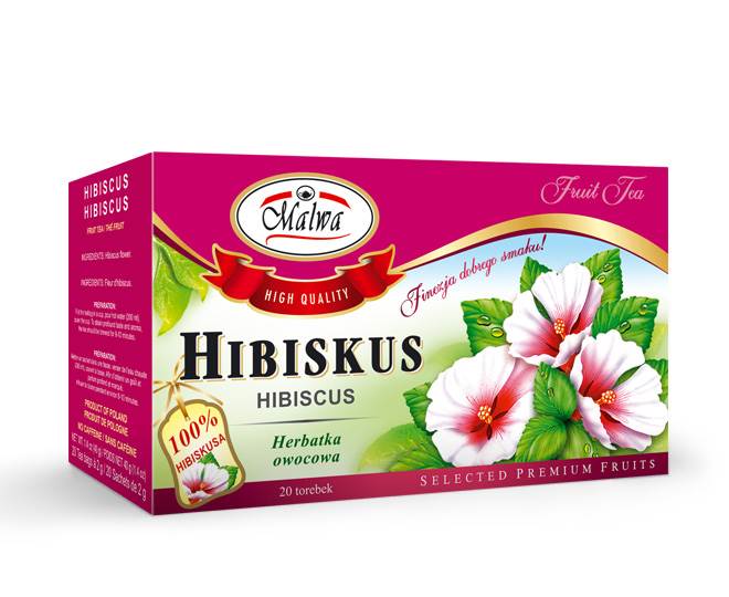 MALWA EX OWOCOWA HIBISKUS  20/2g*12