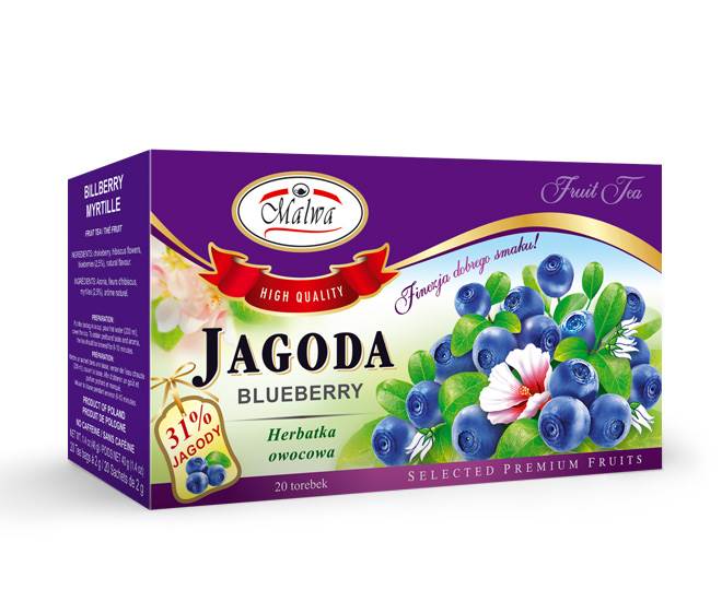 MALWA EX OWOCOWA JAGODA 20/2g*12