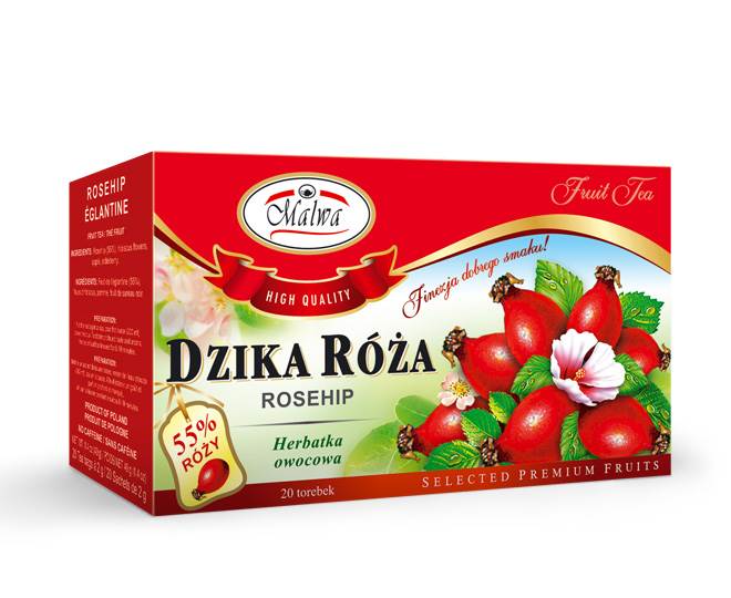 MALWA EX OWOCOWA DZIKA RÓŻA 20/2g*12