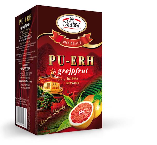 MALWA PU-ERH & GRAPEFRUIT 20/1,5g*12