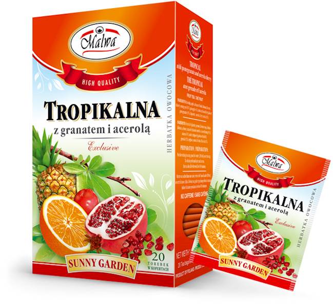 MALWA SG TROPIK Z GRANATEM I ACEROLĄ 20/2g*10