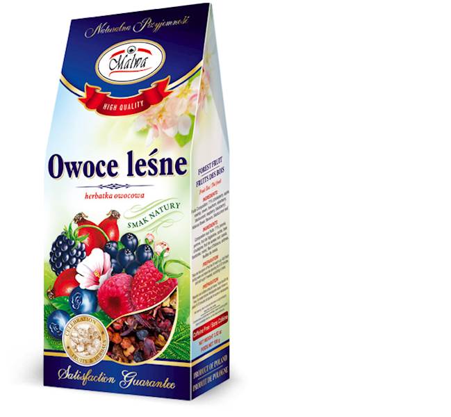 MALWA SUSZ  OWOCE LEŚNE 100g*12