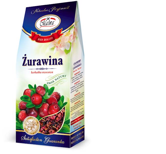 MALWA SUSZ ŻURAWINA 80g*12