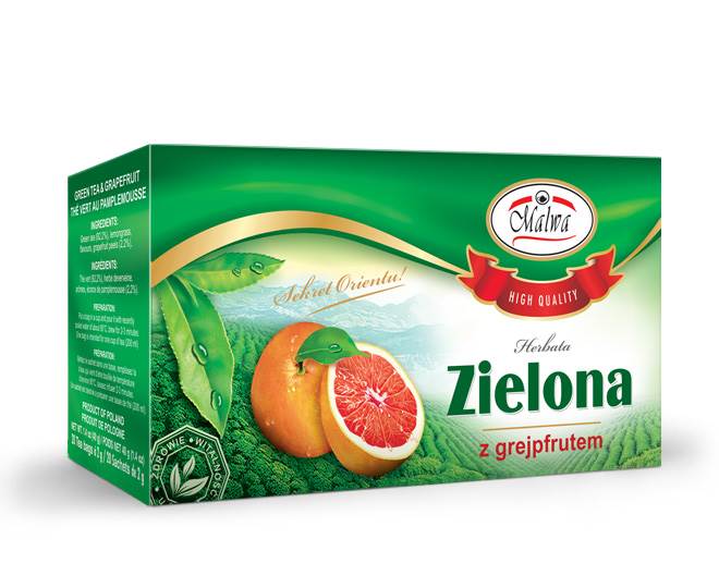 MALWA EX ZIELONA Z GREJPFRUTEM 20/2g*12