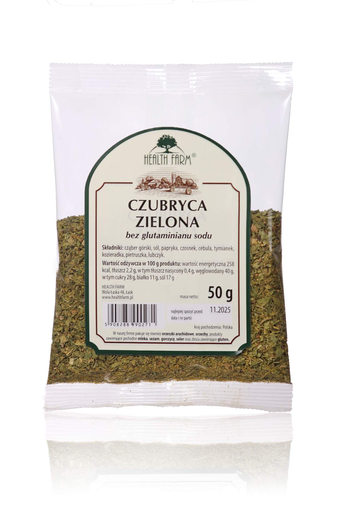 HF CZUBRYCA ZIEL 50g*10