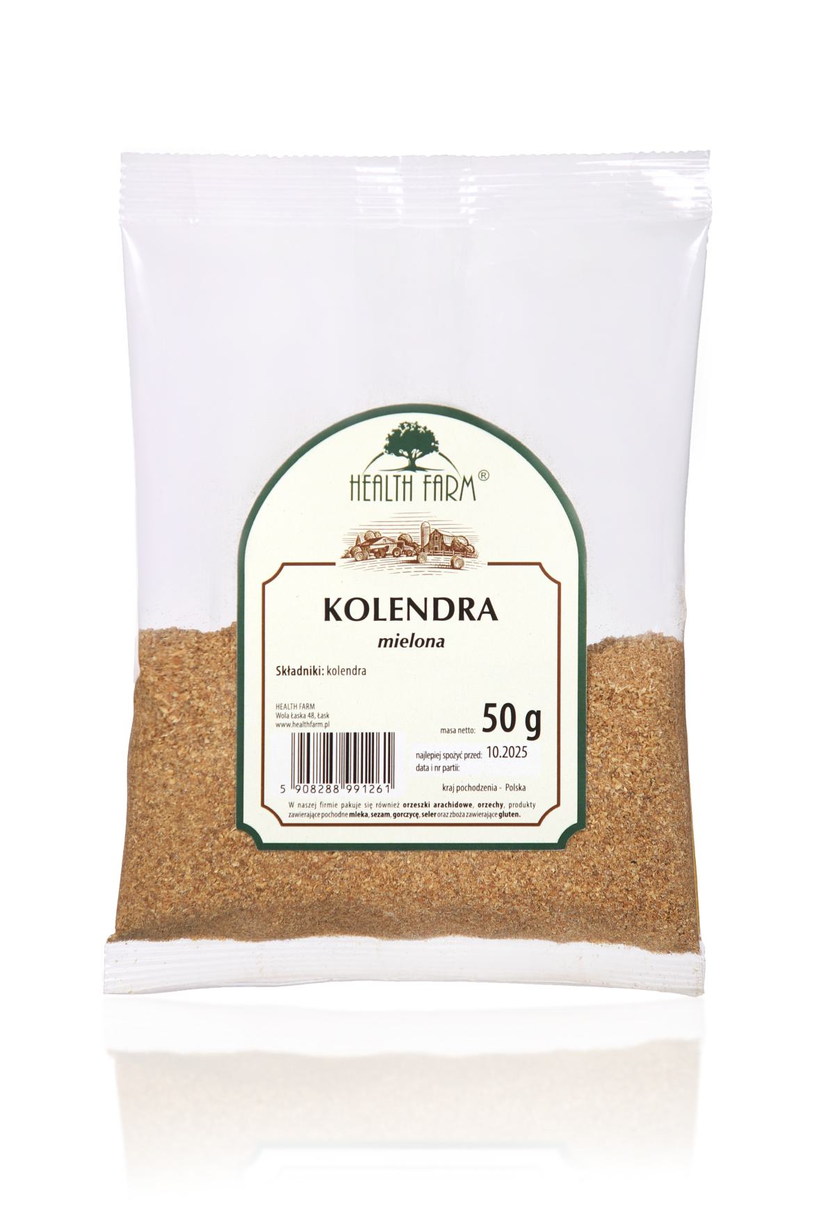 HF KOLENDRA mielona 50g*10