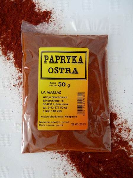 HF MARIAŻ PAPRYKA OSTRA 50g*10
