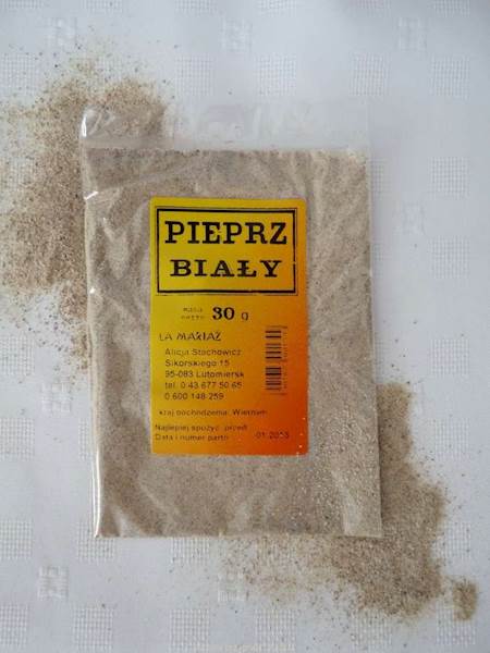 HF MARIAŻ PIEPRZ BIAŁY MIELONY 30g*10