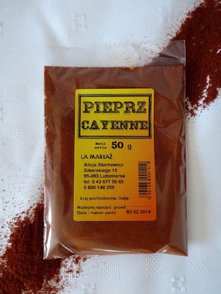 HF MARIAŻ PIEPRZ CAYENNE 50g*10