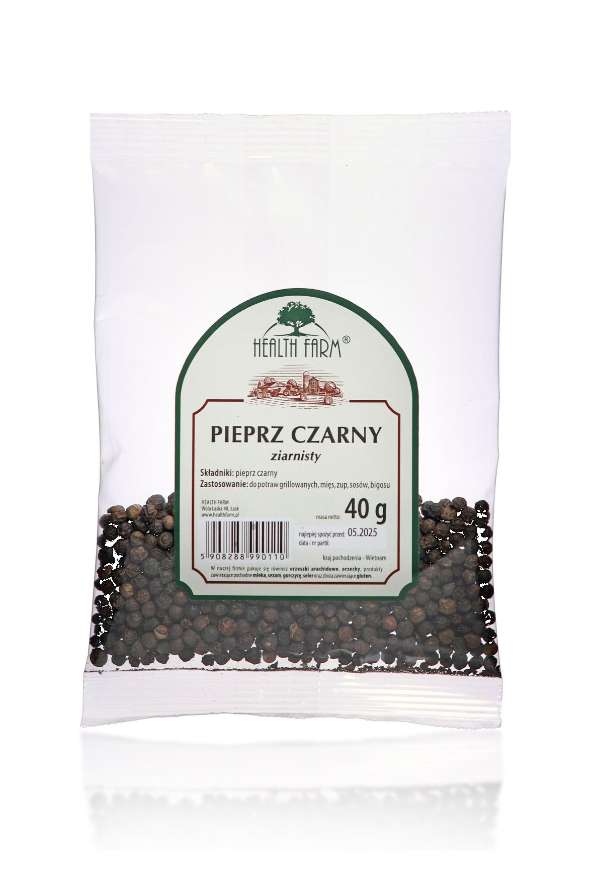 HF PIEPRZ ZIARNO 40g*10
