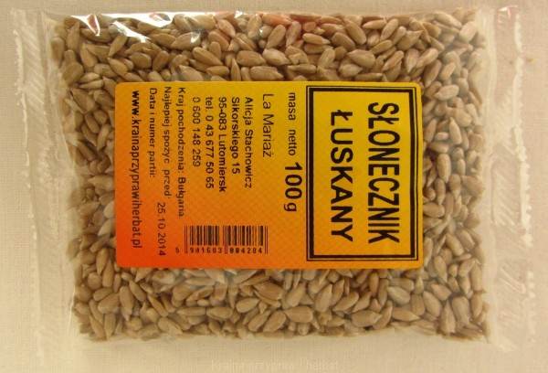 HF MARIAŻ SŁONECZNIK ŁUSKANY 100g*10