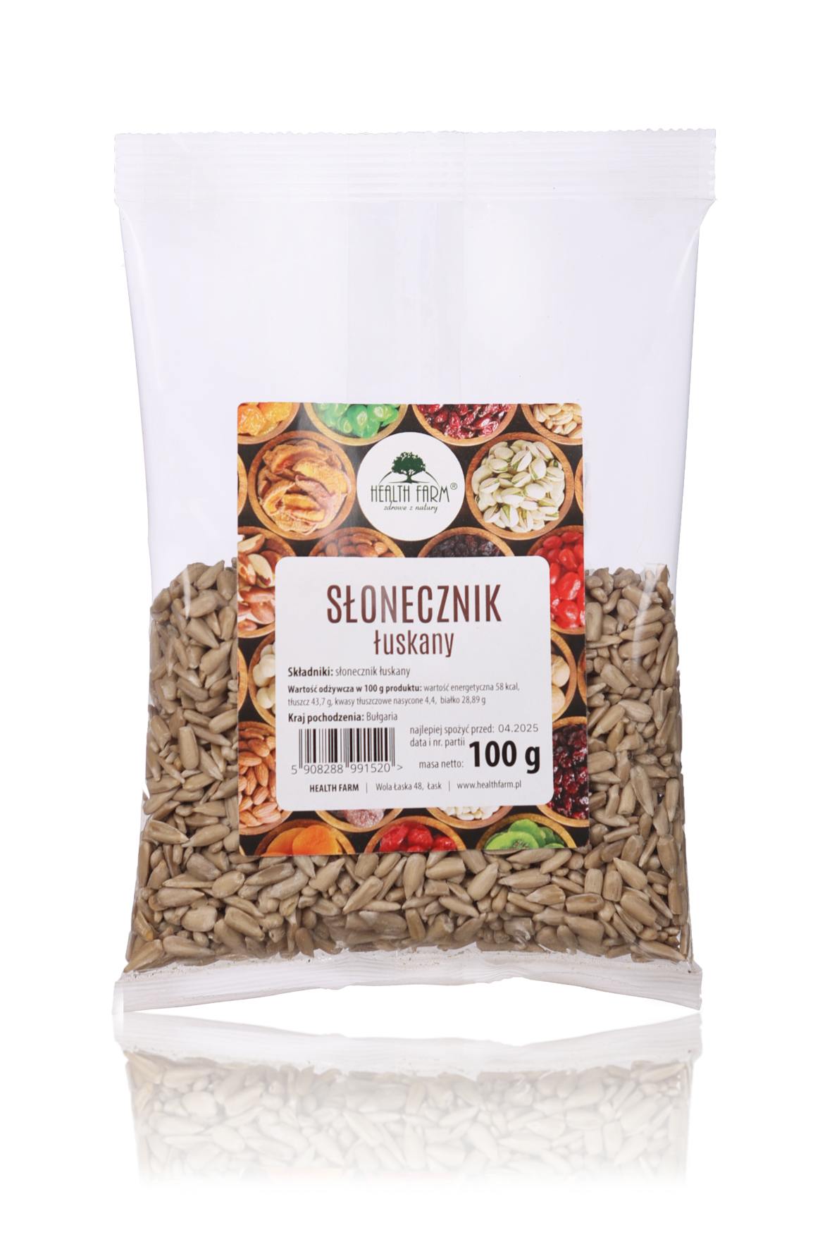 HF SŁONECZNIK ŁUSKANY 100g*10
