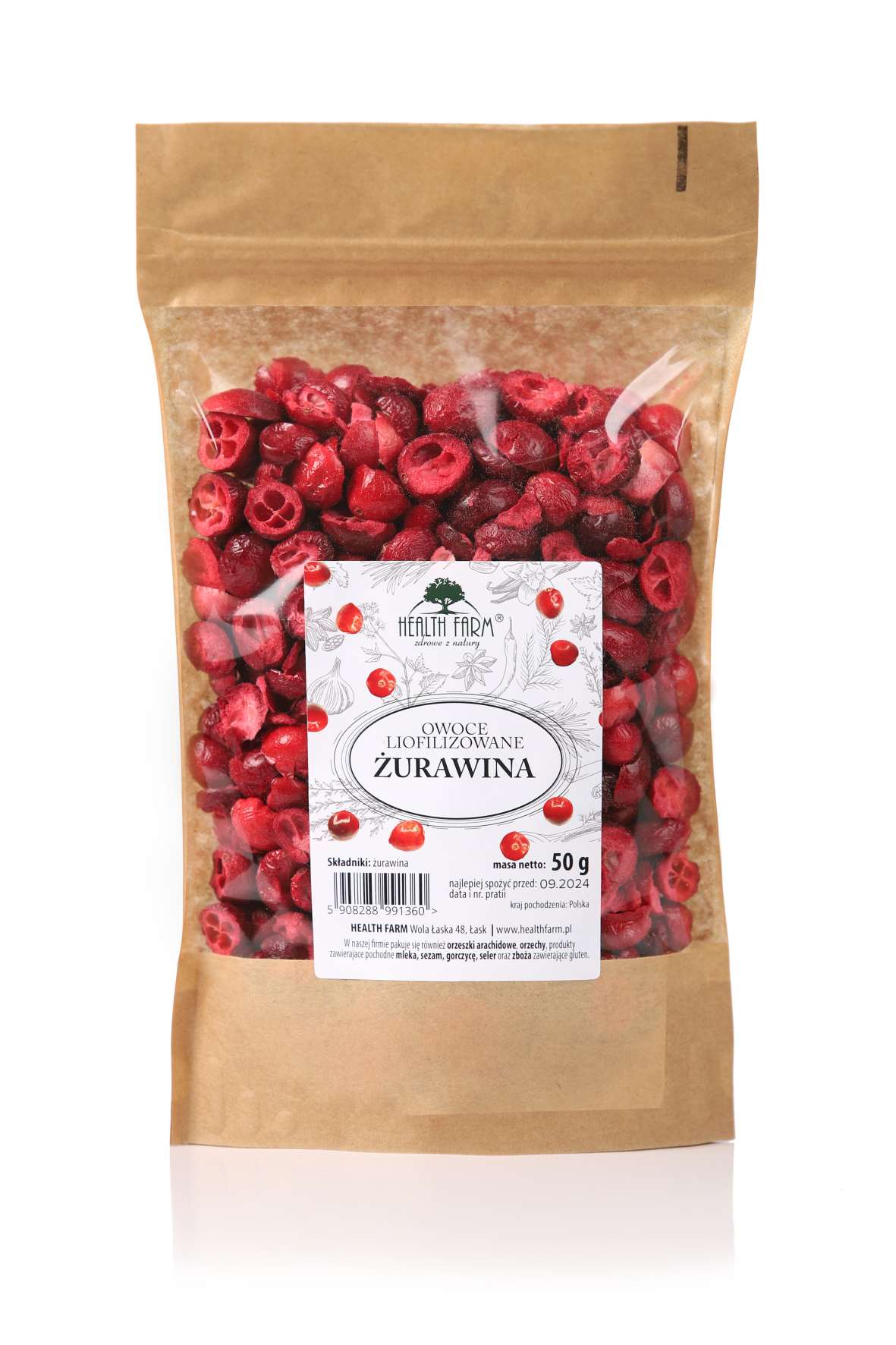 HF SUSZ ŻURAWINA 100g*10