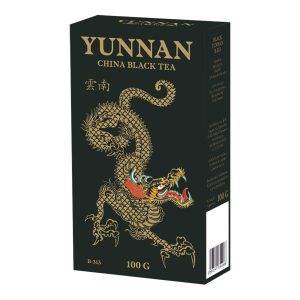 VIVI LIŚĆ  YUNNAN B 313 BLACK 100g*4/48