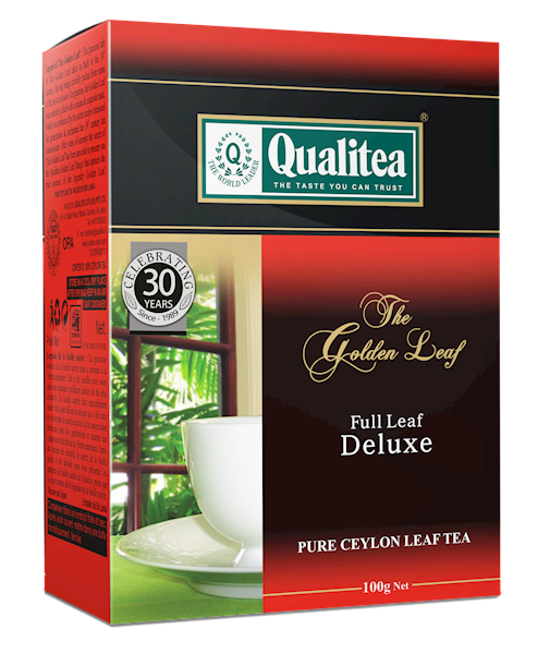 QUALITEA LIŚĆ GOLDEN DE LUXE 100g*100