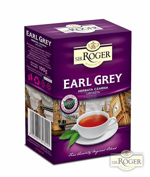 ROGER LIŚĆ E.GREY 100g*12