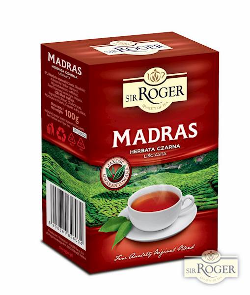 ROGER LIŚĆ MADRAS 100g*12