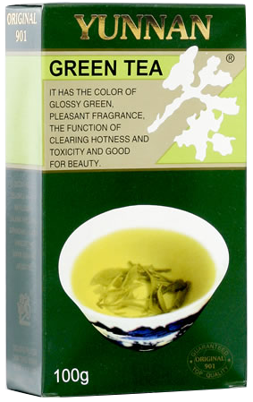 YUNNAN LIŚĆ G 901 GREEN 100g*6/72