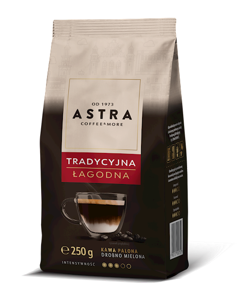 ASTRA KAWA TRADYCYJNA ŁAGODNA 250g*12