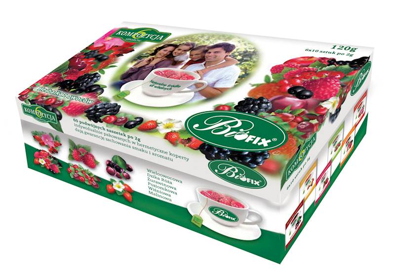 BIFIX EX KOMPOZYCJA 6 HERBAT CZARNYCH 60/2g*9