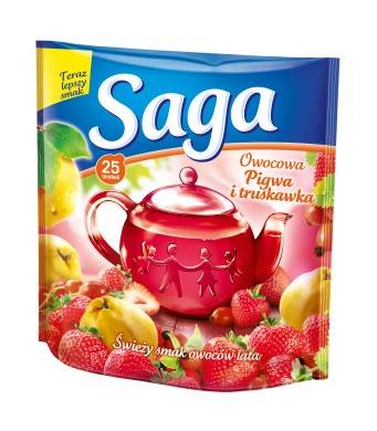 SAGA EX. pigwa i truskawka 20/1,4g*20