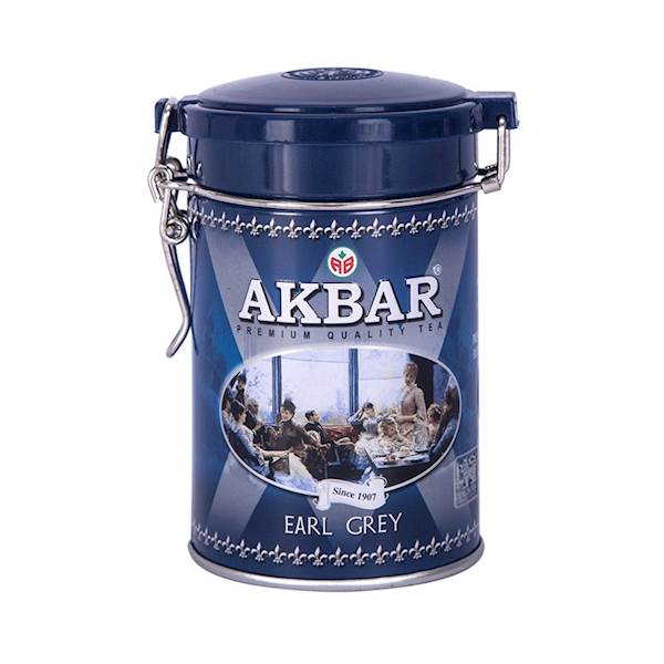 AKBAR LIŚĆ PUSZKA EARL GREY 100g*12