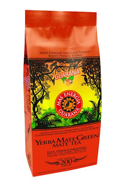 YERBA MATE LIŚĆ z GUARANĄ 200g*10
