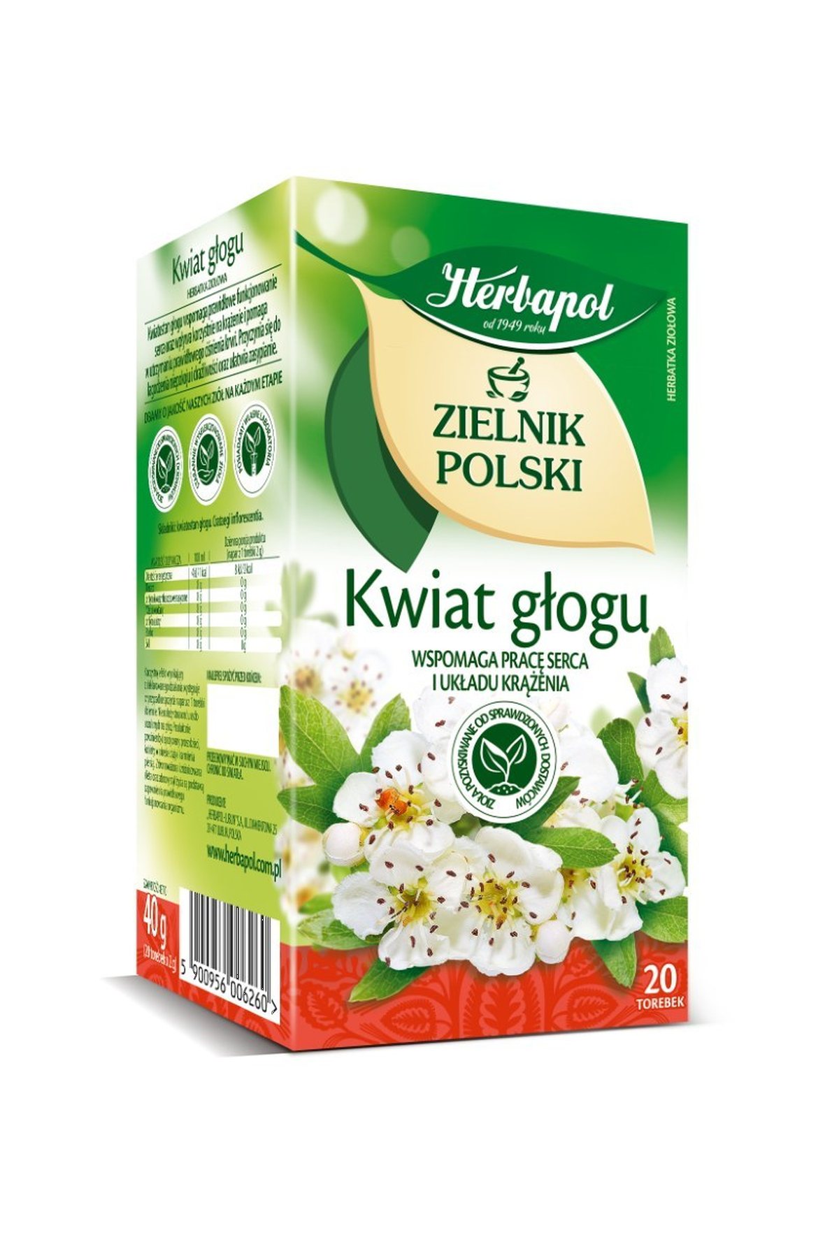 HERBAPOL EX GŁÓG 20/2,0g*12