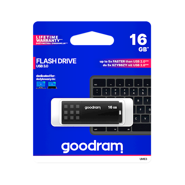 PENDRIVE 16GB GOODRAM UME3 USB 3.0